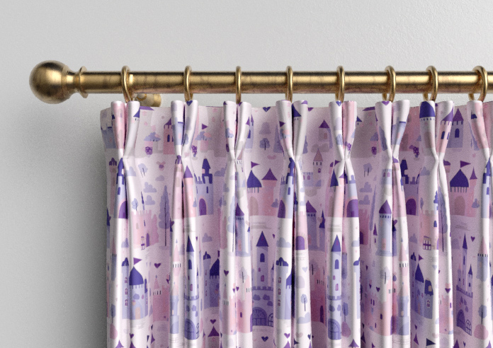 Magic Castle, Fairy Purple - Made to Measure Curtains - Image 10